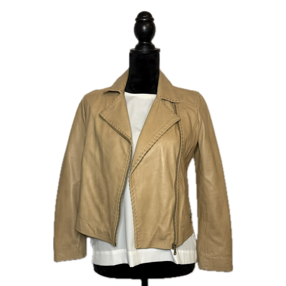 Massimo Dutti Leather Jacket
